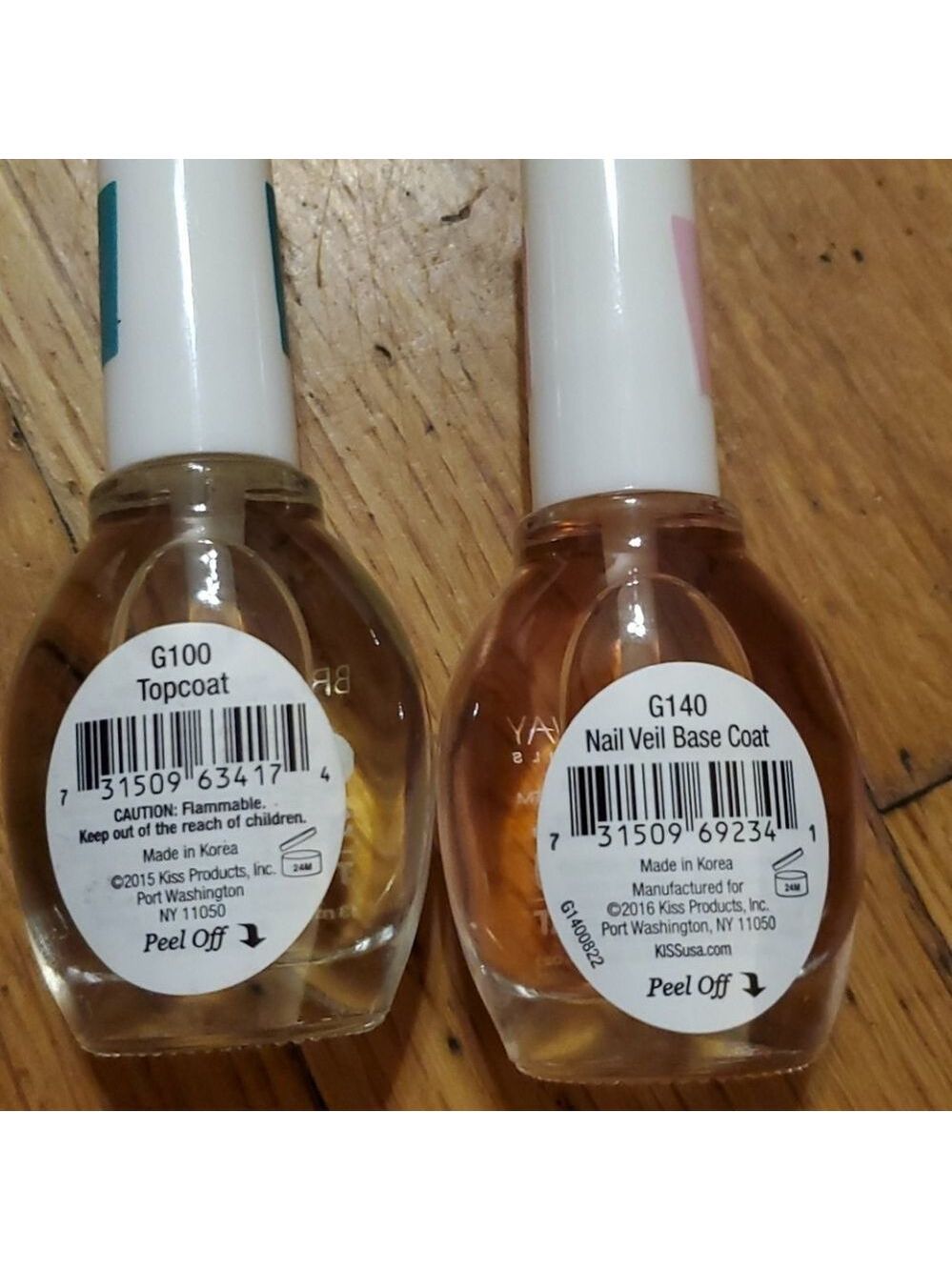 New Broadway nails gel strong top & base coat - Picture 2 of 2